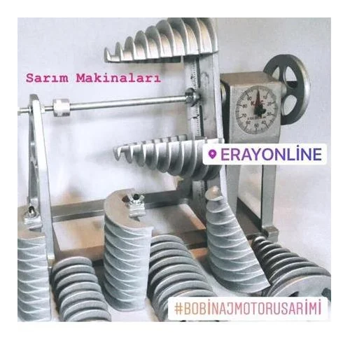Emaye Bobin Teli Sarım Makinaları