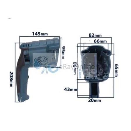 Bosch Tipi Gbh 2-28 Dv  Arka Motor Gövdesi