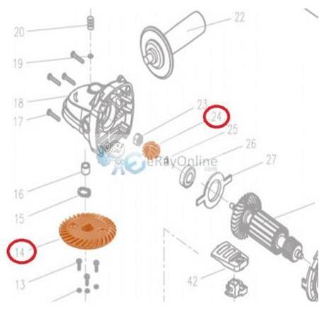 CatPower 6120 Taşlama Dişli Takımı