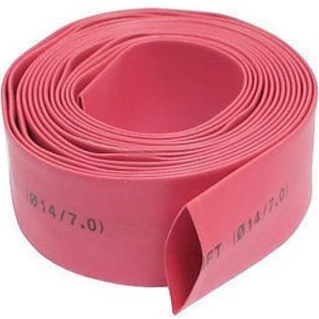Kırmızı Renk 12 mm Isı ile Daralan Makaron