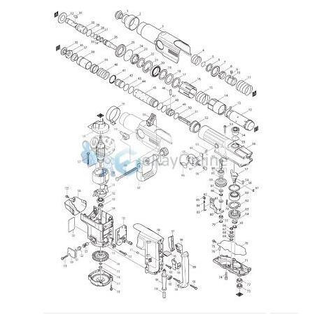 Makita Hr 5001 C Teknik Resim