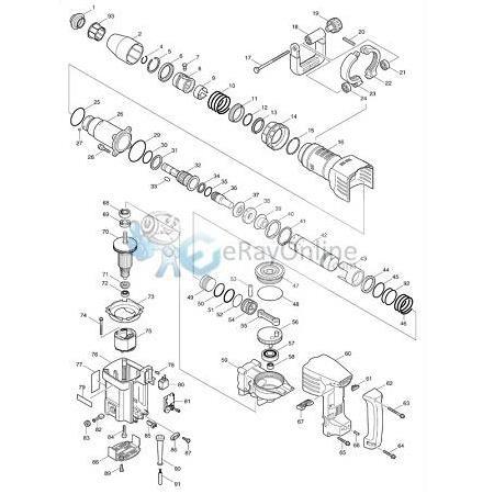 Makita Hm 1202 C Teknik Resim