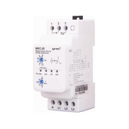 ENTES MKC-05 Motor Koruma Rölesi 1 Env. Ray Montaj