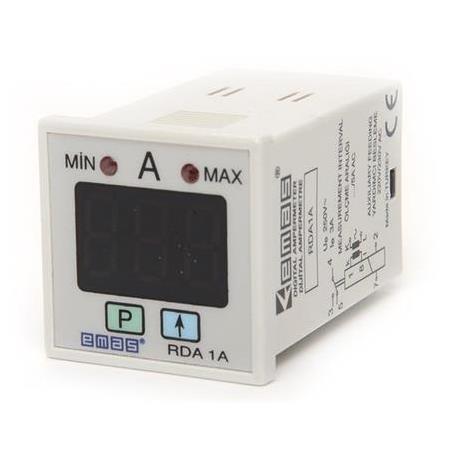 Emas RDA1A Dijital Ampermetre Ayarlanabilir 220/230V AC