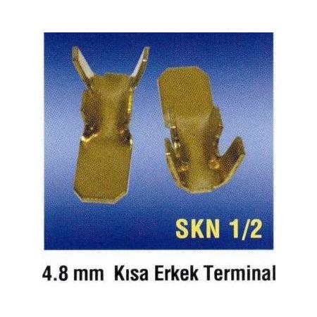 Skn1-2 Erkek Kablo Terminal 500 Adet