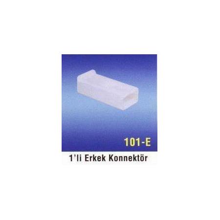 101E 1 li Erkek Konnektör 100 Adet