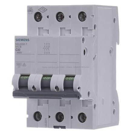 Siemens W Otomat C Tipi 3x50 Amper Otamatik Sigorta 5SL6350-7 (4 ADET)