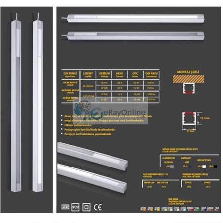 Canto Serisi Yüzeye Montaj Dimmerli Lineer Led