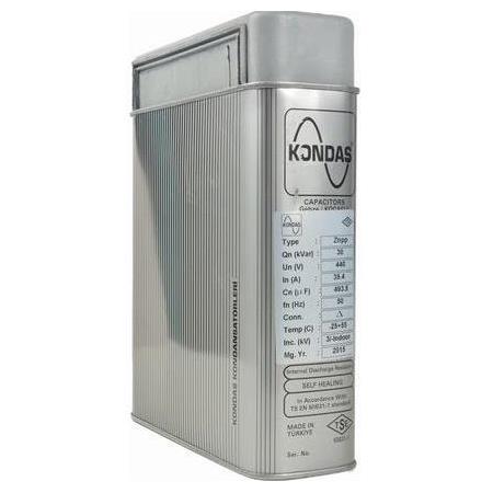 Kondaş ZnPP Kutu Kondansatör 1 kVAR 3Faz 400V ZG12D01D0