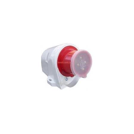 Cee Norm 90° Eğik Duvar Fişi 4x32 Amper