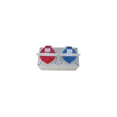 Cee Norm 1 Adet 4x32A. + 1 Adet 3x32A. Kombine Priz