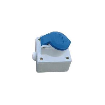 Cee Norm 45° Eğik Duvar Prizi 3x16 Amper