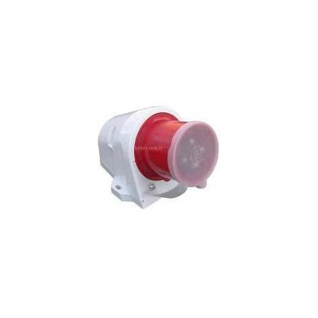 Cee Norm 90° Eğik Duvar Fişi 4x16 Amper 380V