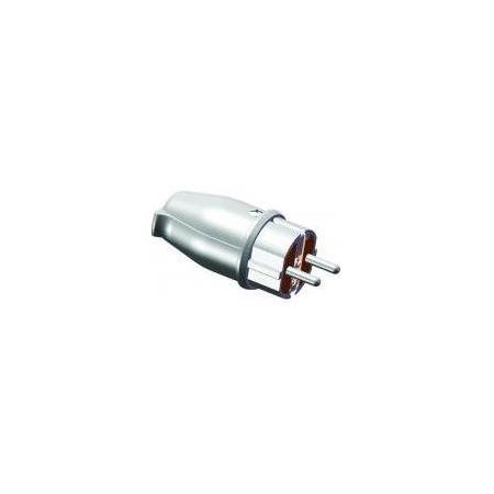 Gri Kauçuk 1x16 Amper Düz Ups Fiş