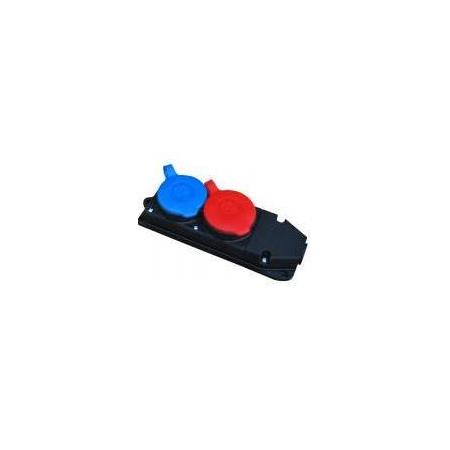 Kauçuk İkili Grup Priz 3x25 A + 1x16 A
