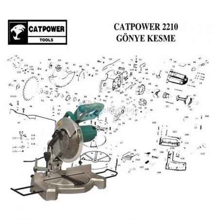 Catpower 2210 Açılım Şeması Teknik Resim