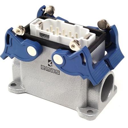 Emas Metal 10 Kontaklı 16 A Duvar Fişi EBM10FD24