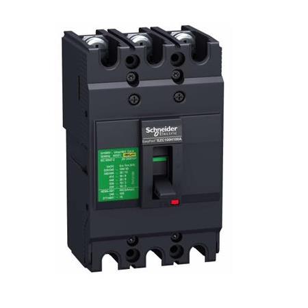 Schneider Sabit Tip Kompakt Şalter EZC250H3125 3 Kutup 30kA 125 Amper
