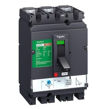 Schneider Sabit Tip Kompakt Şalter EZC250H3160 3 Kutup 30kA 160 Amper