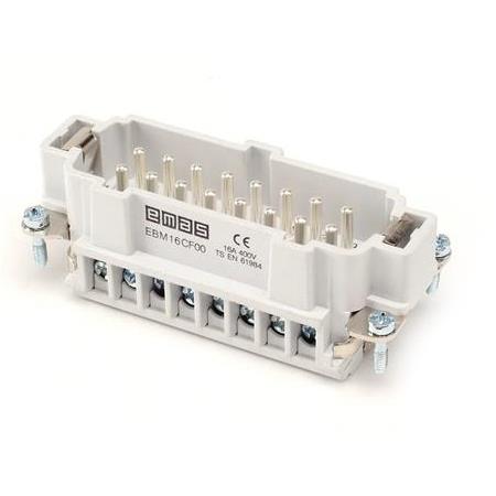 Emas Metal 32 Kontaklı 16 A Çekirdek Fiş (17-32) EBM32CF00