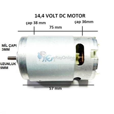 MacAllister Akülü Vidalama Matkap Motoru 14.4V