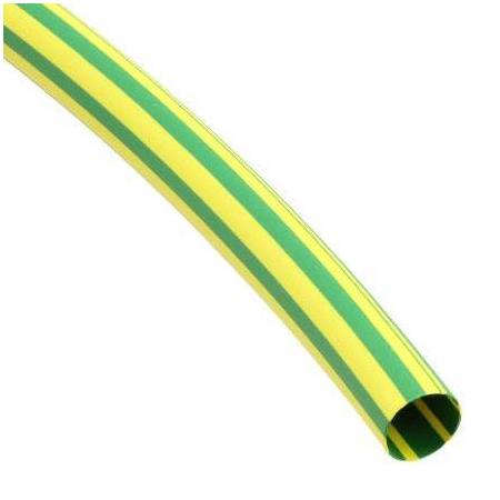 6,4 mm Sarı-Yeşil Isı İle Daralan Makaron 100 Mt